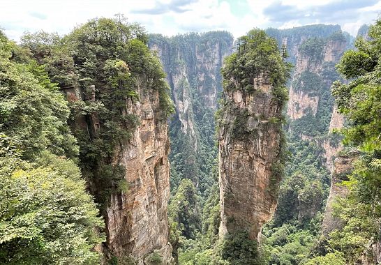 Il Parco di Zhangjiajie-Wulingyuan, in Cina - foto Blue Lama